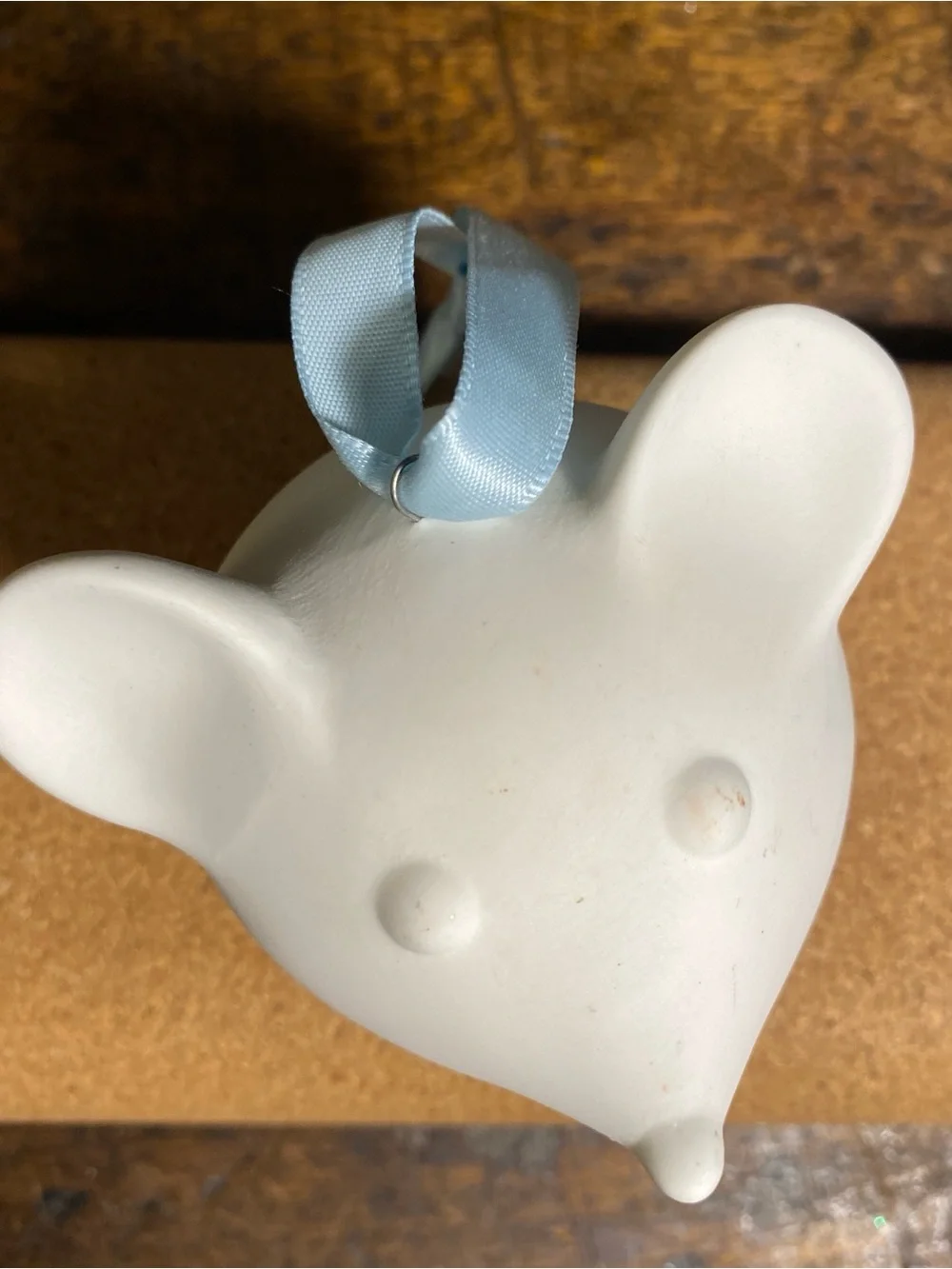 Jonathan Adler Mouse Ornament Bisque White